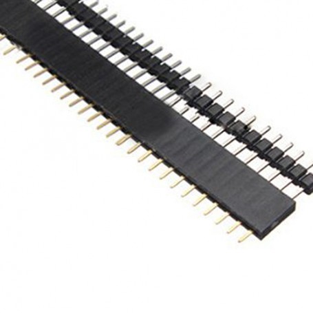 Pin Headers Pack Macho - Hembra (40x2)  2.54mm