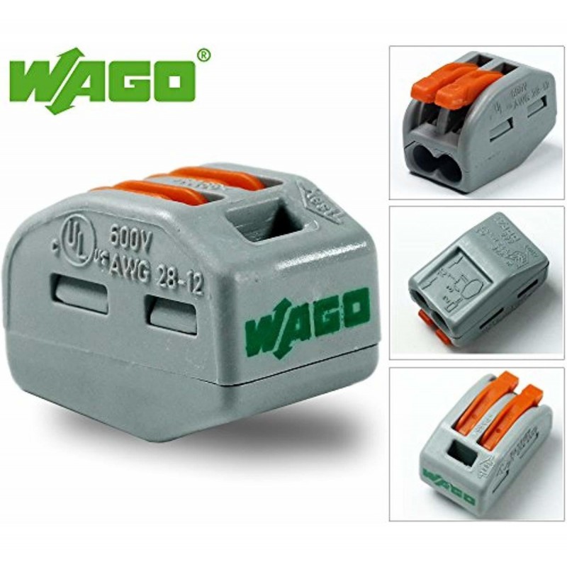 WAGO 222-414 Conector Rápido (compatible)