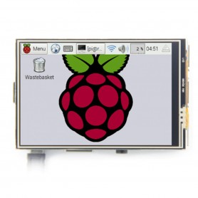 Pantalla LCD tactil 3.5" Raspberry PI 3B/3B+/4B