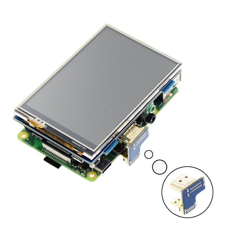 Pantalla LCD tactil 3.5" Raspberry PI 4B MPI3508 HDMI