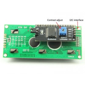 LCD-1602 (Azul) + Adaptador i2c