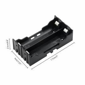 Porta Bateria 18650 x2 - Holder para PCB Soldable