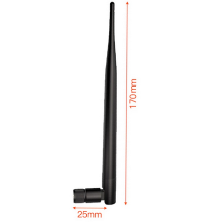 Antena 2.4Ghz y 5.8Ghz  WiFi 5dBi TXWF-JKS-20