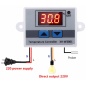 Termostato control de temperatura W3001