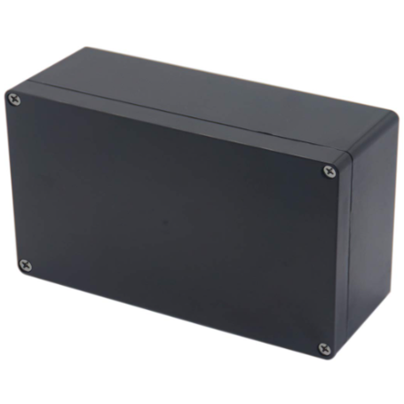 Caja Carcasa universal  Case negra IP65 135x90x35