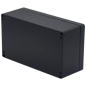 Caja Carcasa universal  Case negra IP65 135x90x35