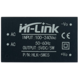 Regulador fuente 220v AC a 5v DC 5W HLK-5M05 Hi-Link