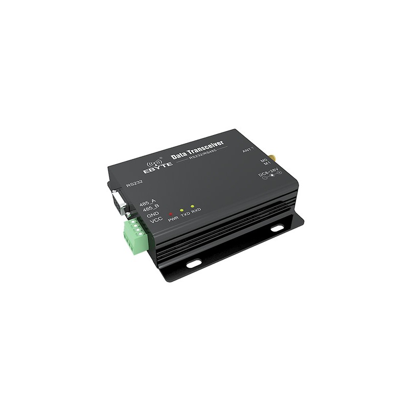 Transmisor y Receptor RS232 RS485 via LoRa Cable Aereo E32-DTU(900L20)-V8