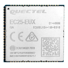 EC25-AUX Modem 4G GPS formato SMD soldar
