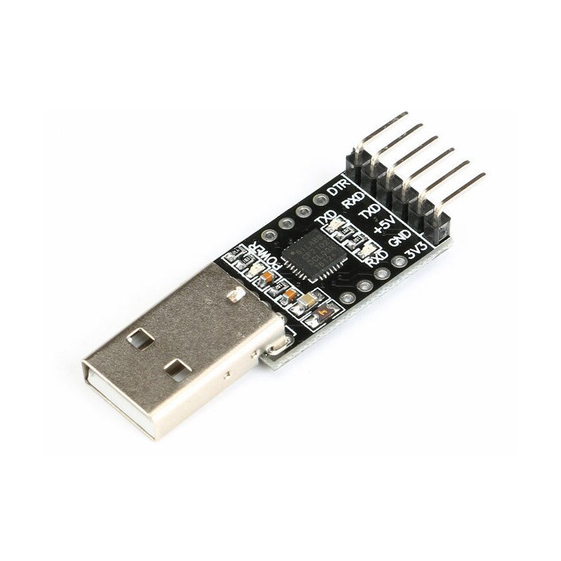 Conversor TTL a USB Arduino CP2102 con pin DTR