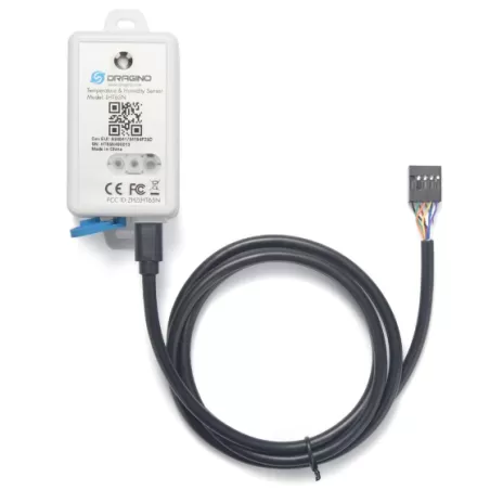 LHT65N-E2 Sensor de temperatura humedad con cable programador o pulso LoRaWAN