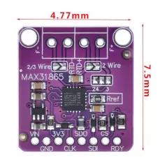 Módulo MAX31865 Sensor de Temperatura para PT100