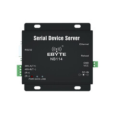 Servidor serial Modbus a Ethernet RS232/RS485/RS422 NB114