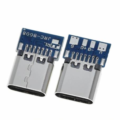 Conector adaptador USB tipo C Hembra a PAD