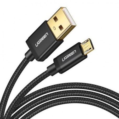 Cable Micro USB de 1Mts color negro Ugreen