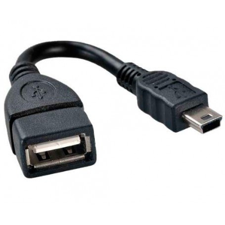 Cable USB mini a USB Hembra