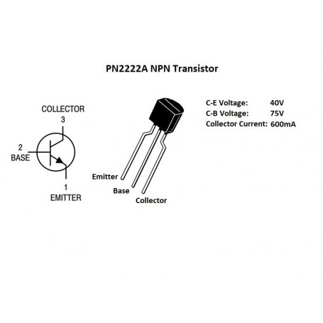 transistor PN2222A 2N2222A